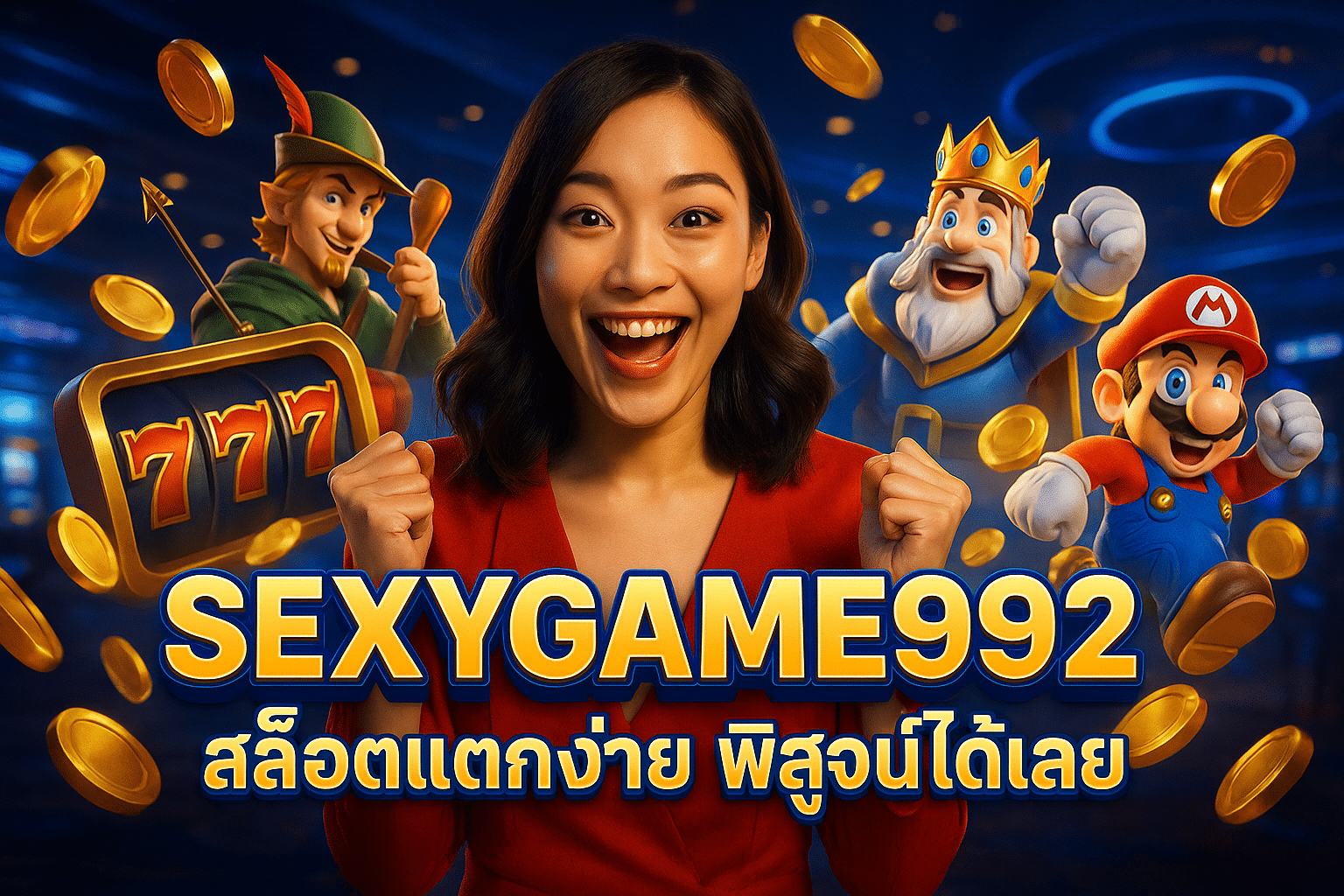 SEXYGAME992 สล็อตแตกง่าย พิสูจน์ได้เลย
