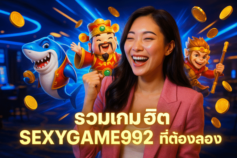 รวมเกมฮิต SEXYGAME992 ที่ต้องลอง
