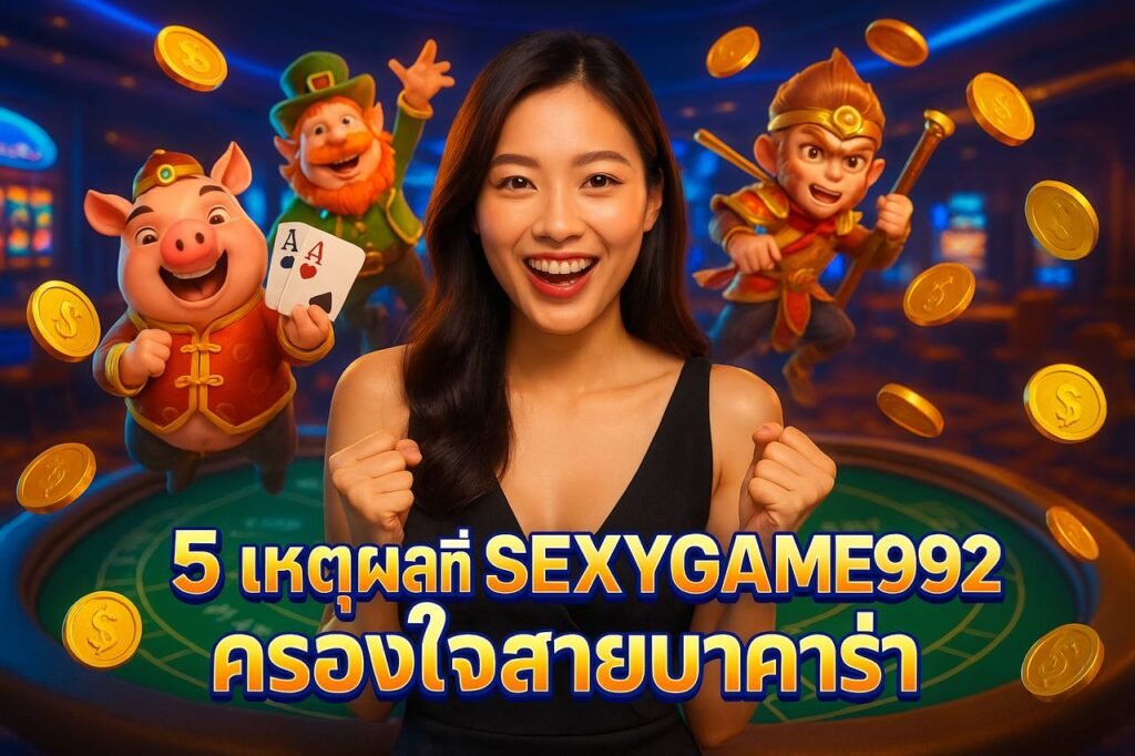 5 เหตุผลที่ SEXYGAME992 ครองใจสายบาคาร่า